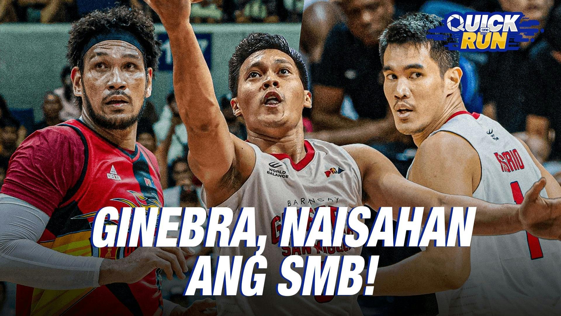 Ginebra takes first win of 2025 at expense of San Miguel | OS Quick Run